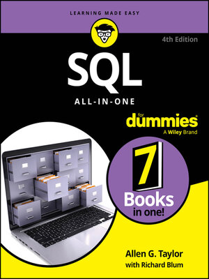 cover image of SQL All-in-One For Dummies